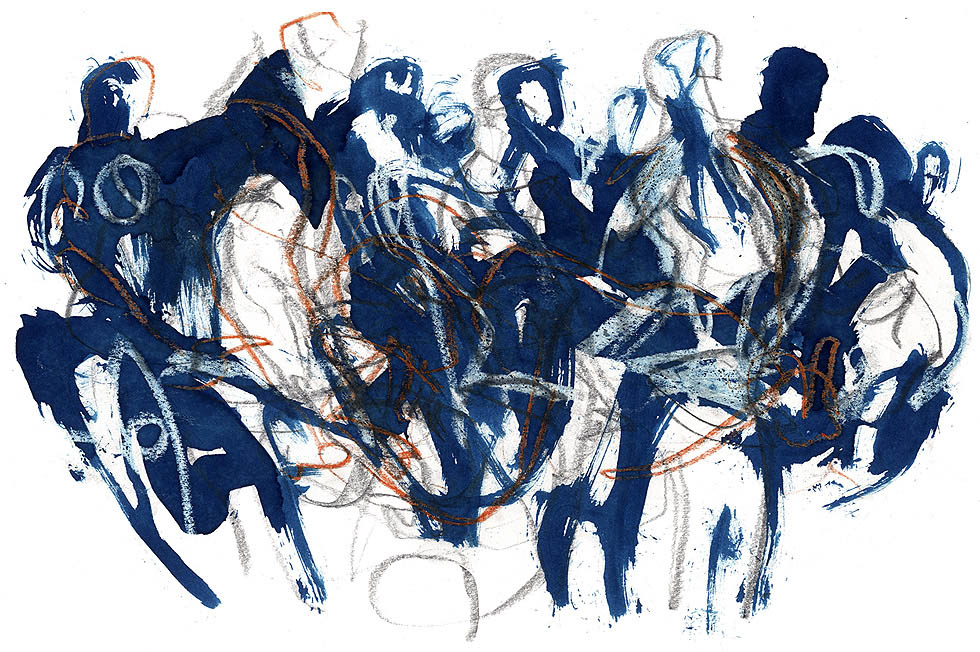 Georg Meyer-Wiel, Drawing, Dance, Image 6