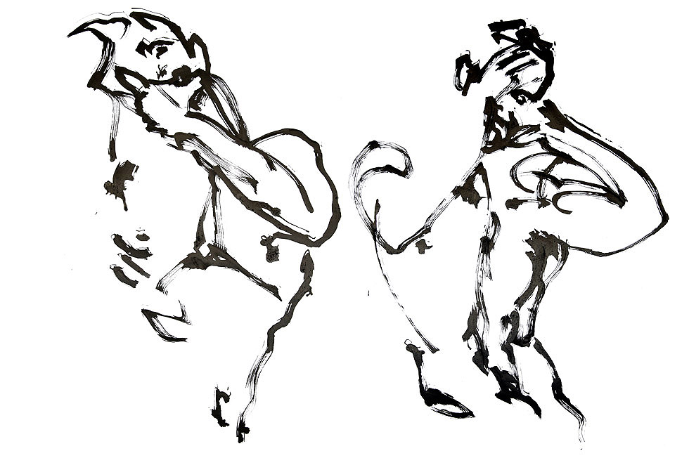 Georg Meyer-Wiel, Drawing, Dance, Image 1